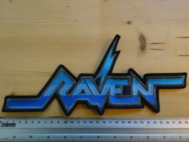 RAVEN - BLUE NAME LOGO