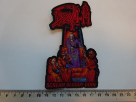 DEATH - SCREAM BLOODY GORE ( LASERCUT ) WOVEN