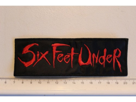 SIX FEET UNDER - RED NAME LOGO