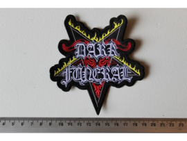 DARK FUNERAL - RED/YELLOW/WHITE NAME LOGO