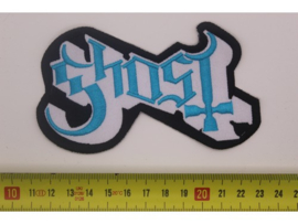 GHOST - WHITE/BLUE NAME LOGO