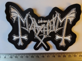 MAYHEM - WHITE LOGO ( DIFFERENT )