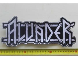 ALVADER - WHITE NAME LOGO ( WOVEN )