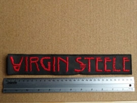 VIRGIN STEELE - RED LOGO