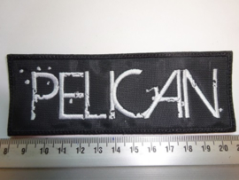 PELICAN - WHITE NAME LOGO