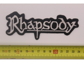 RHAPSODY -WHITE NAME LOGO