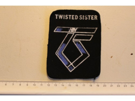 TWISTED SISTER - BLUE/WHITE TS LOGO