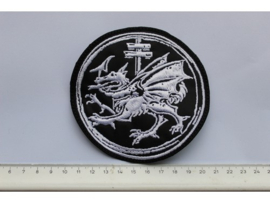 CRADLE OF FILTH - DRAGON LOGO ( WHITE )