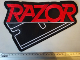 RAZOR - RED LOGO + BLACK BLADE