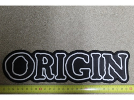 ORIGIN - WHITE/BLACK NAME LOGO