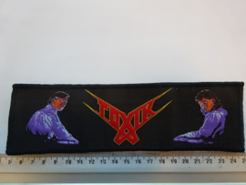 TOXIK - THINK THIS ( BLACK BORDER ) WOVEN STRIPE