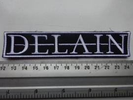 DELAIN - WHITE LOGO