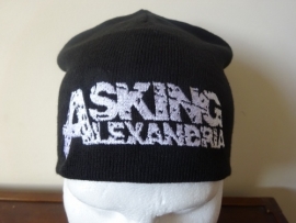 ASKING ALEXANDRIA - WHITE NAME LOGO