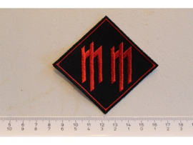 MARILYN MANSON - RED MM LOGO