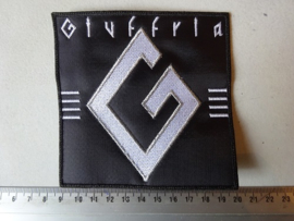 GIUFFRIA - WHITE NAME LOGO ( NON SHAPED )