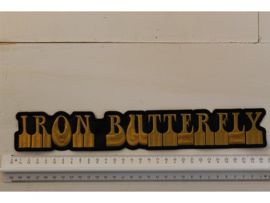 IRON BUTTERFLY - GOLD NAME LOGO