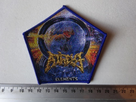 ATHEIST - ELEMENTS ( BLUE BORDER ,HANDNUMBERED, LIMITED TO 30 COPIES )