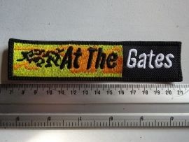 AT THE GATES - YELLOW/BLACK STRIPE