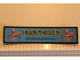 IRON MAIDEN -SEVENTH SON OF A SEVENTH SON ( BLACK BORDER ) WOVEN