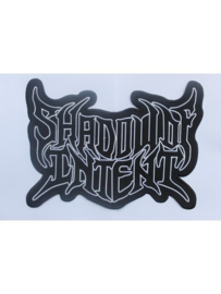 SHADOW OF INTENT - WHITE/BLACK NAME LOGO