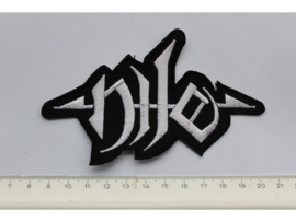 NILE - WHITE NAME LOGO