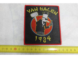 VAN HALEN - 1984 ( RED BORDER ) WOVEN