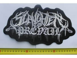 SLAUGHTER TO PREVAIL - WHITE NAME LOGO