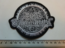 DARK TRANQUILITY - WHITE NAME LOGO