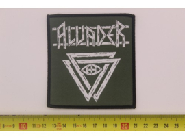 ALVADER - WHITE NAME LOGO ( WOVEN )