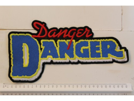 DANGER DANGER - RED/YELLOW/BLUE NAME LOGO