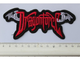 DRAGONFORCE - RED/WHITE NAME LOGO