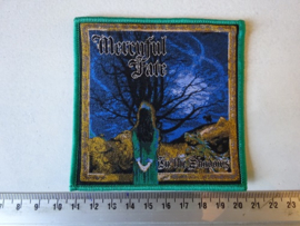 MERCYFUL FATE - IN THE SHADOWS ( GREEN BORDER ) WOVEN