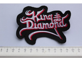 KING DIAMOND - WHITE/RED NAME LOGO