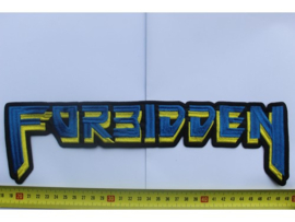 FORBIDDEN - BLUE/YELLOW NAME LOGO