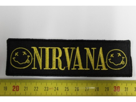 NIRVANA - YELLOW LOGO ( STRIPE )