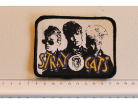 STRAY CATS - GROUP PHOTO ( ORIGINAL 80'S ) PRINT