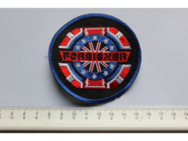 FOREIGNER - BRITISH FLAG LOGO
