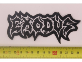 EXODUS - WHITE/BLACK NAME LOGO