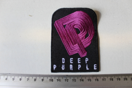 DEEP PURPLE - WHITE NAME LOGO + PURPLE DP