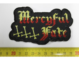 MERCYFUL FATE - RED/YELLOW NAME LOGO
