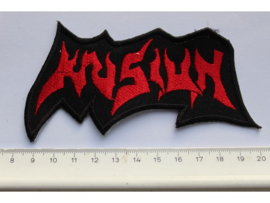KRISIUN - RED NAME LOGO