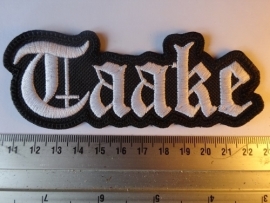 TAAKE - WHITE/BLACK LOGO