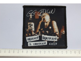 GG ALLIN - BLEEDIN STINKIN AND DRINKIN ( PRINT )