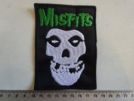 MISFITS - GREEN NAME + SKULL