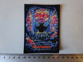 IRON MAIDEN - REVELATIONS ( BLACK BORDER ) WOVEN