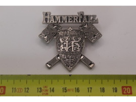 HAMMERFALL - HAMMERS LOGO + SHIELD WITH H