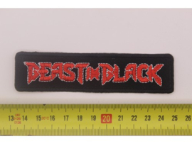 BEAST N BLACK - RED/WHITE NAMEL OGO