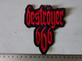 DESTROYER 666 - RED LOGO