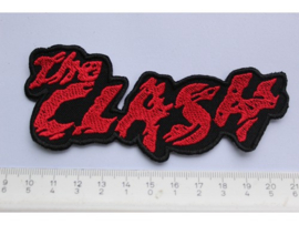 THE CLASH - RED NAME LOGO