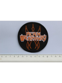 ALIEN WEAPONRY - WHITE/ORANGE NAME LOGO